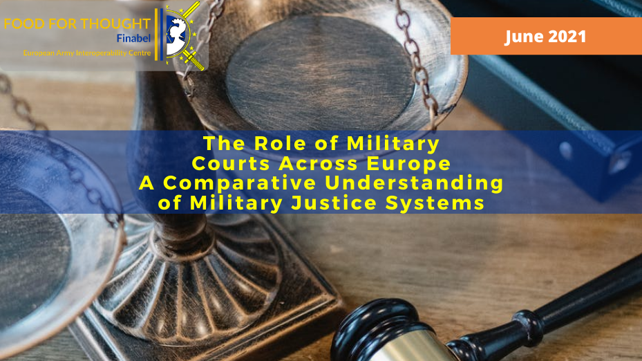 The Role of Military Courts Across Europe A Comparative Understanding