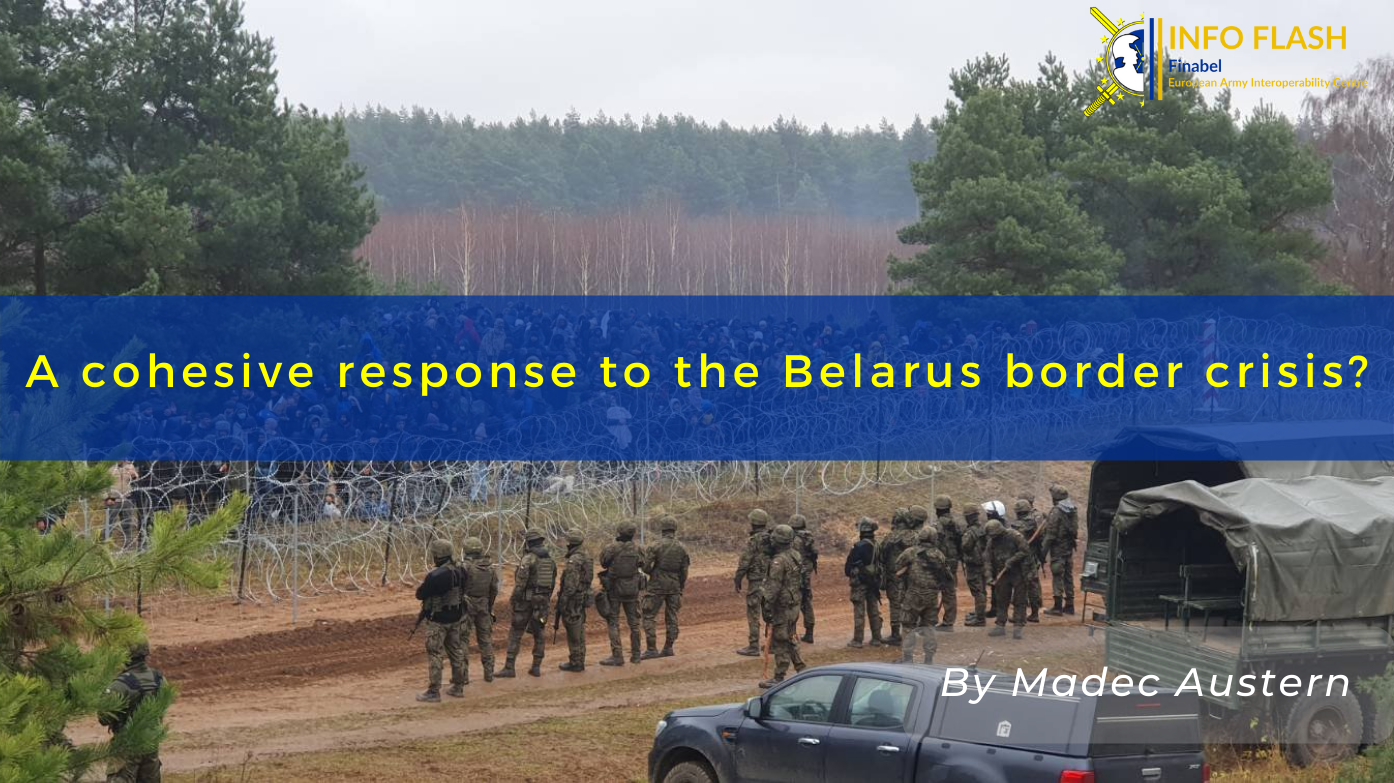 A Cohesive Response To The Belarus Border Crisis? - Finabel